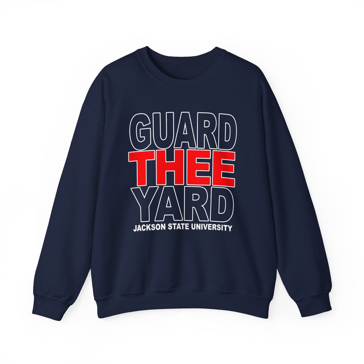 JSU Tigers: Jackson State University Guard Thee Yard Unisex Heavy Blend™ Crewneck Sweatshirt