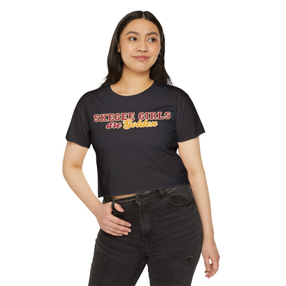 ‘Skegee Girls Festival Crop Top - Trendy Women's Tee for Summer Celebrations