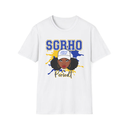 SGRho inspired HBCU Girl Unisex Softstyle T-Shirt