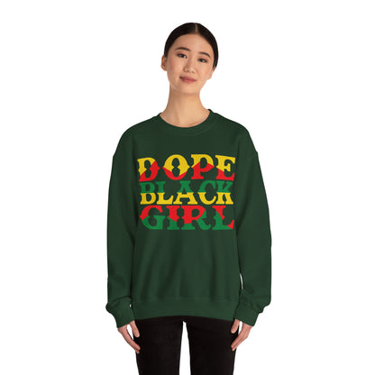 DOPE BLACK GIRL Crewneck Sweatshirt