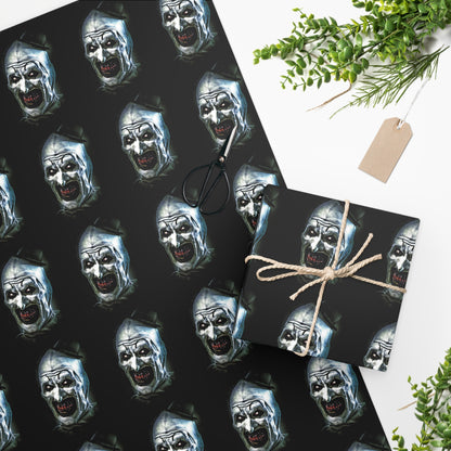 Halloween Clown Gift Wrapping Paper