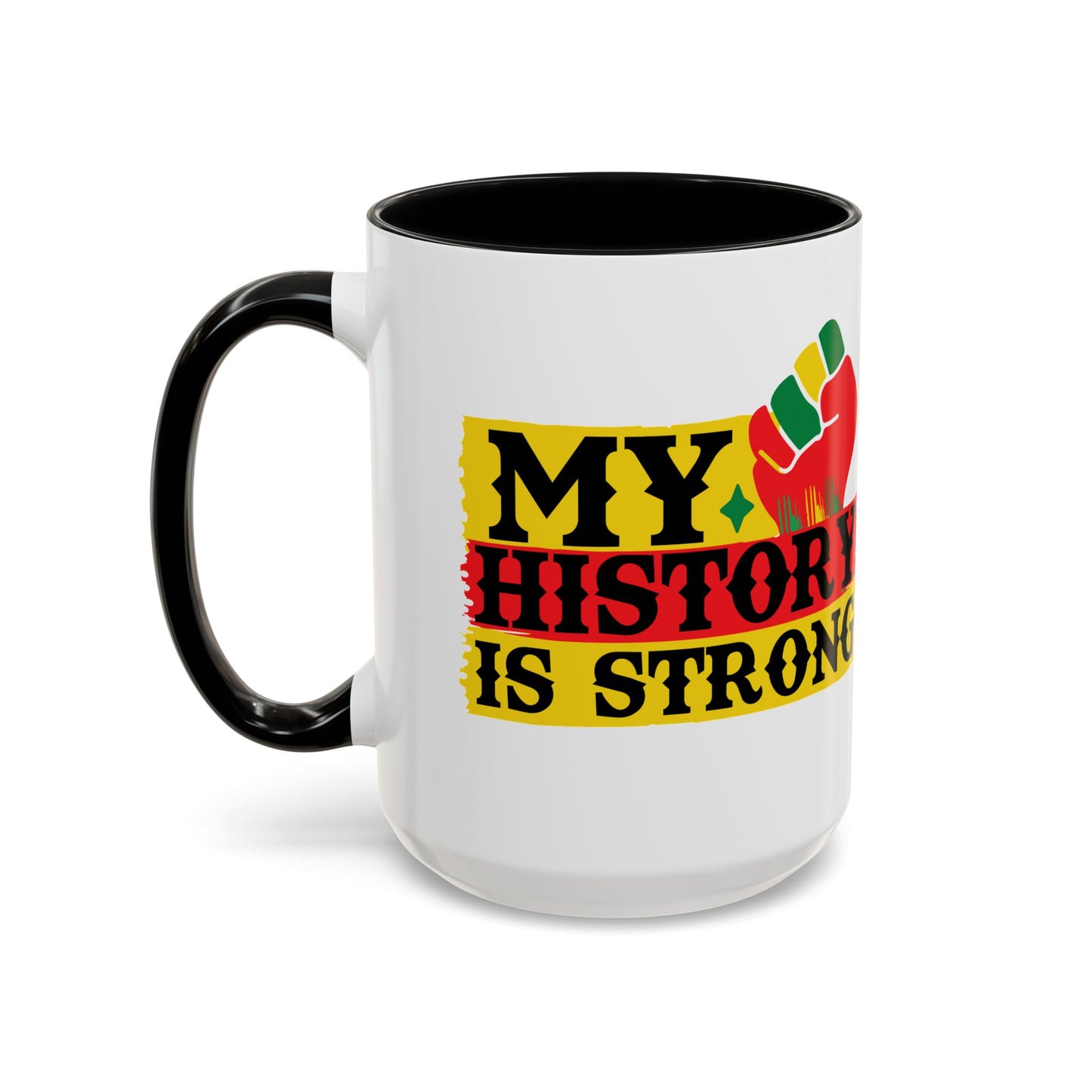 Empowering Accent Coffee Mug - Celebrate History, Black History Month Gift, Inspirational Coffee Cup, Drinkware for Activists, Proud [...]