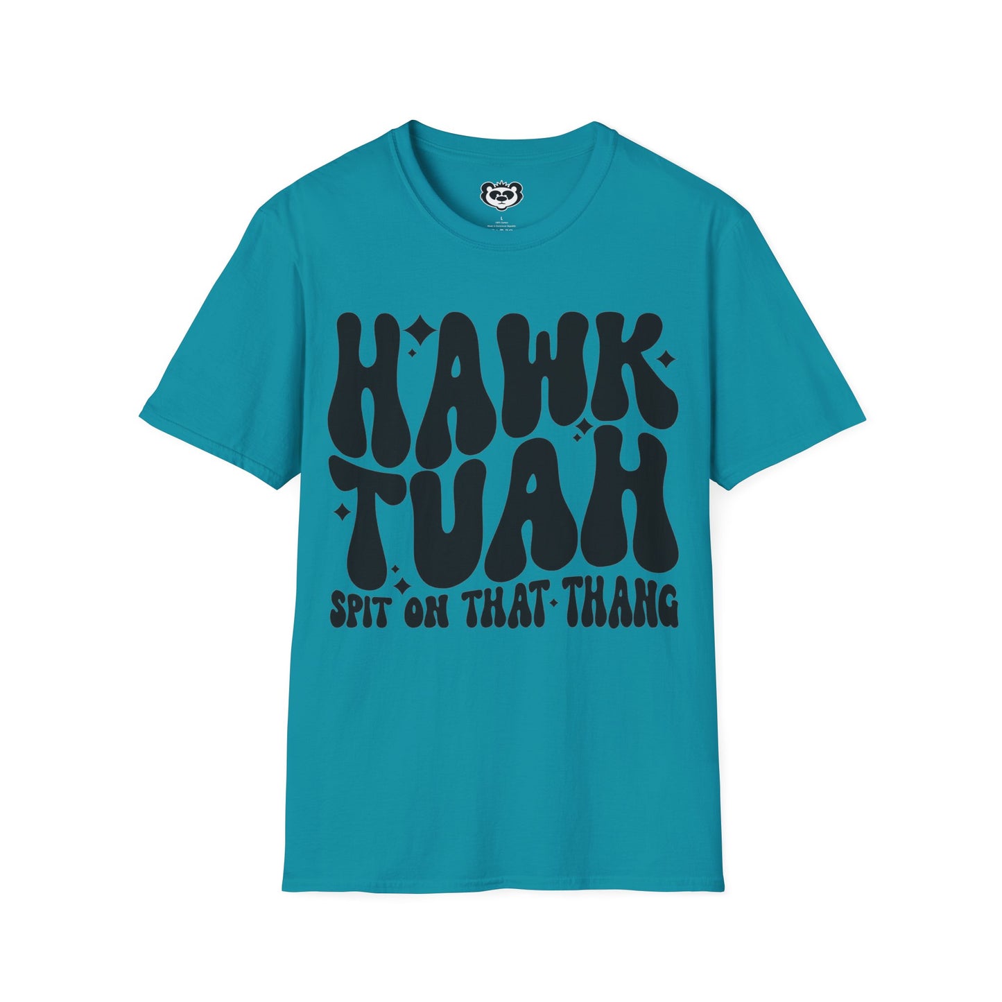 Hawk Tuah Spit on That Thang Funny Unisex Softstyle T-Shirt Gift for Her