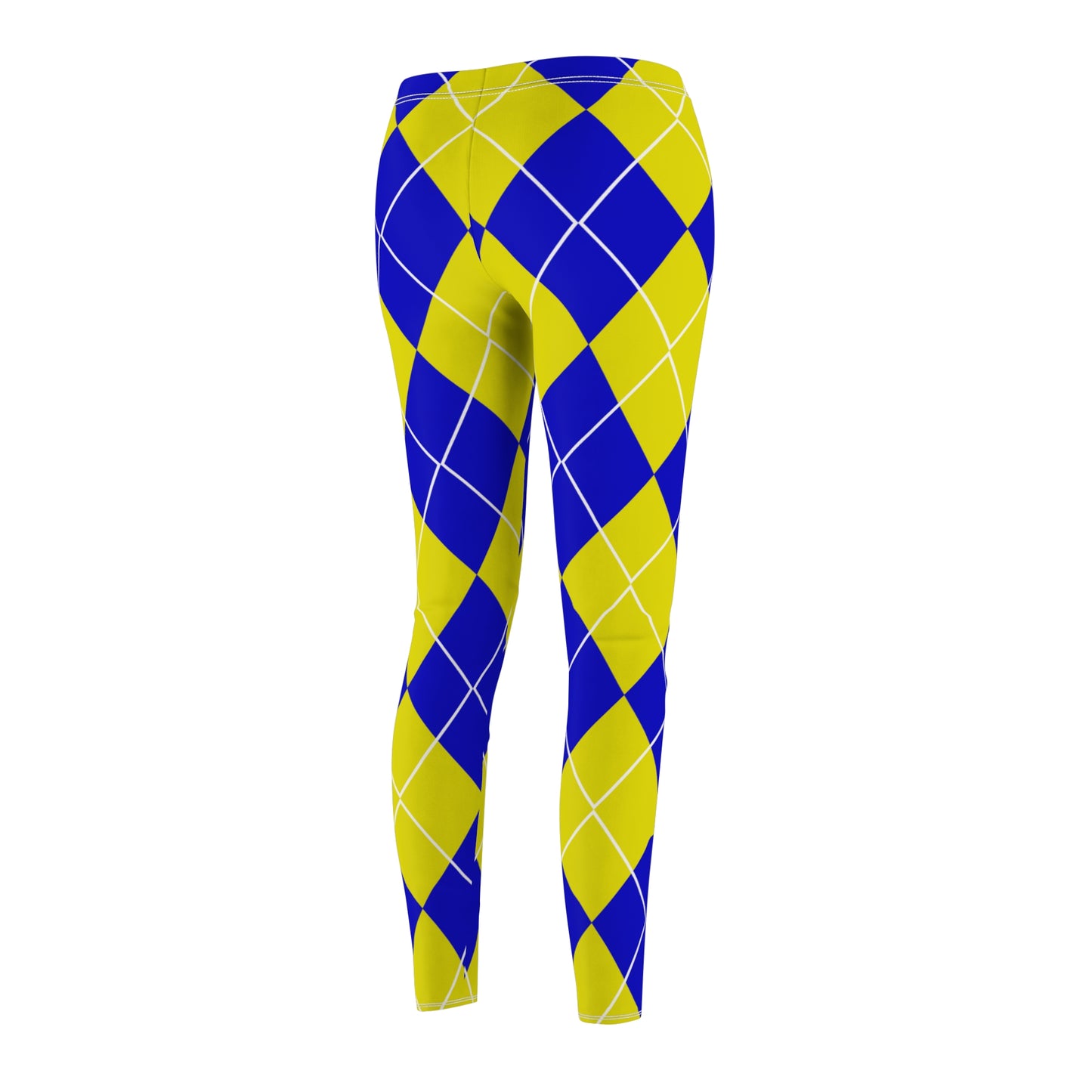 My Sorority Sister Gift Blue and Yellow Women's Yoga Casual Leggings