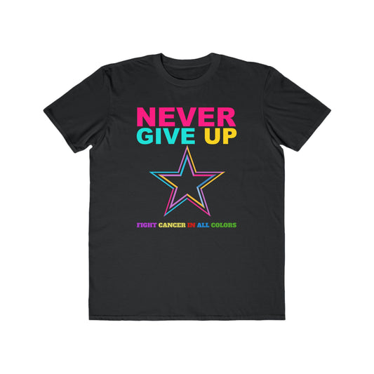 Dallas Cowboys  Never Give Up Cancer Awareness Tee
