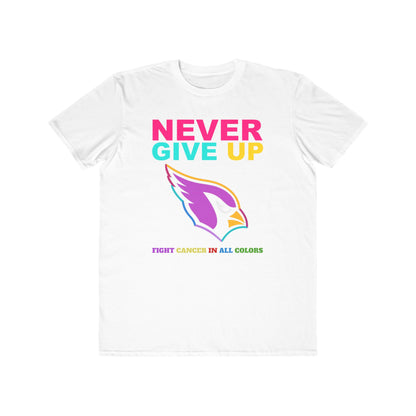 Arizona Cardinal  Never Give Up Cancer Awareness Tee