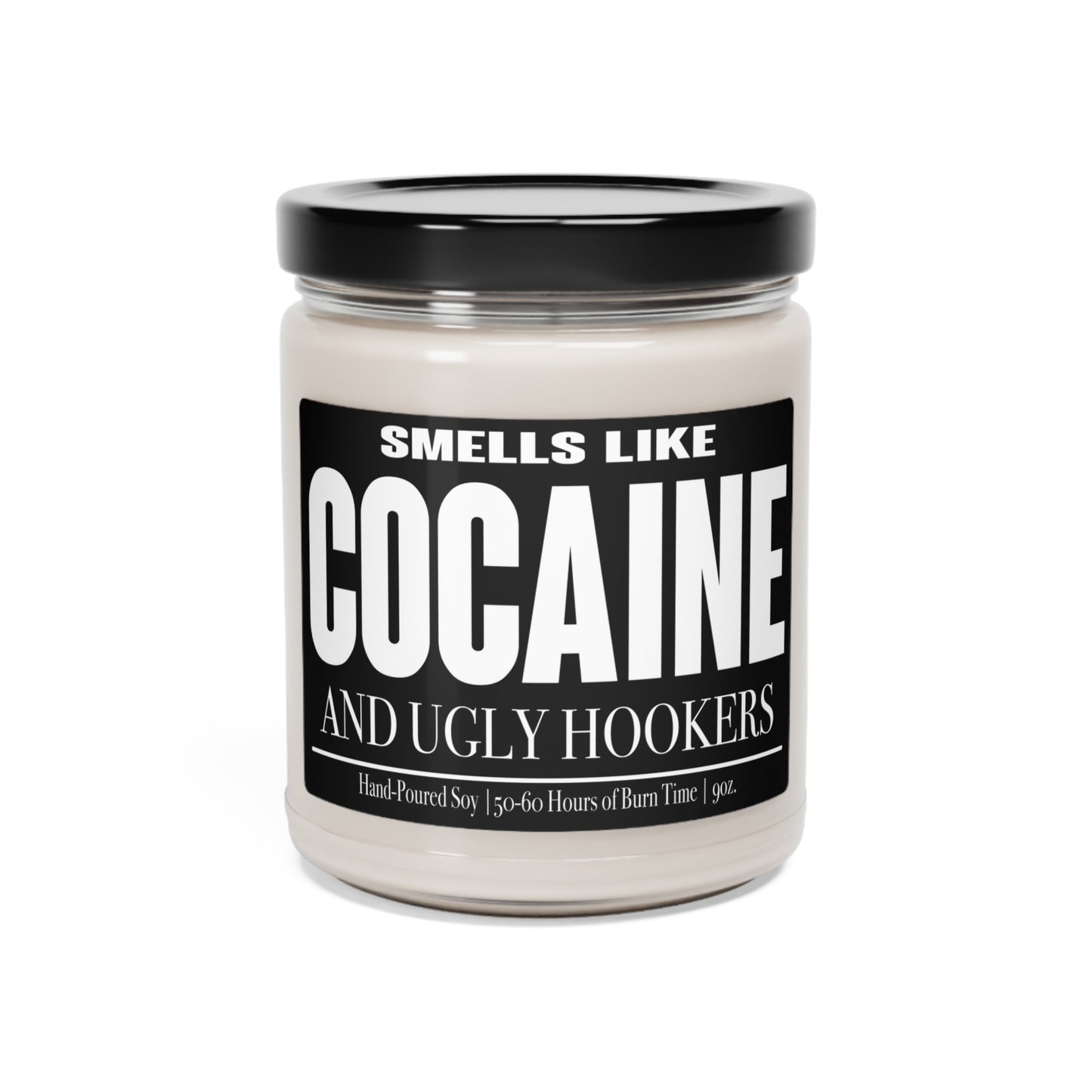 Funny Gift for Dad, Smells like Cocaine and Ugly Hookers Soy Candle, Father's Day Gift, Birthday Gift for Dad or Son, Gag gift