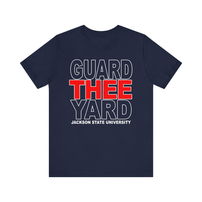 JSU Tigers: Jackson State University Guard Thee Yard Unisex Jersey Short Sleeve Tee