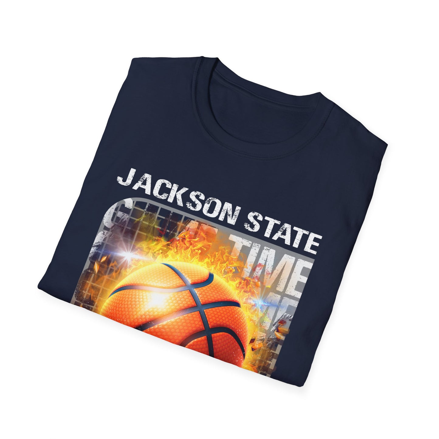 JSU Tigers: Jackson State Tigers Basketball Unisex Softstyle T-Shirt