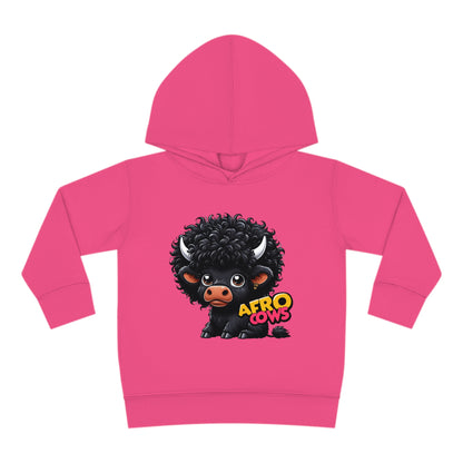 Afro Cows Toddler Pullover Fleece Hoodie