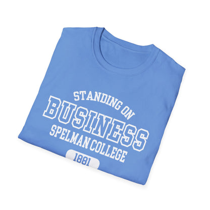 SC Jaguars: Spelman College Standing On Business Unisex Softstyle T-Shirt