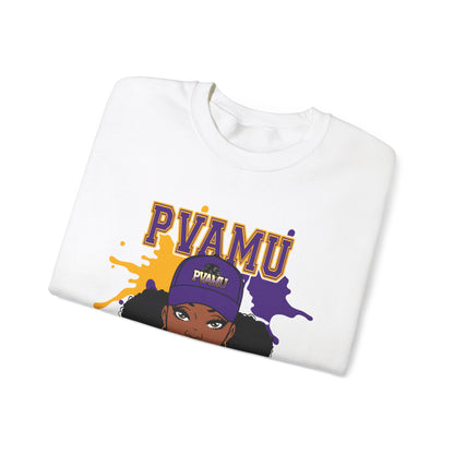 PVAMU Panthers: Prairie View AM Nursing Unisex Heavy Blend™ Crewneck Sweatshirt