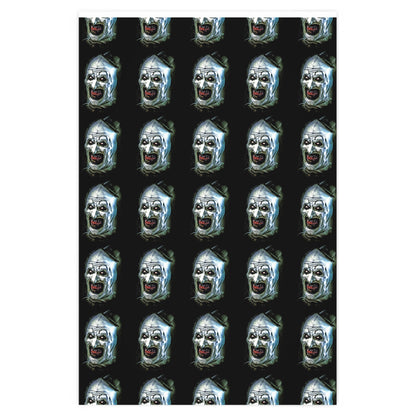 Halloween Clown Gift Wrapping Paper