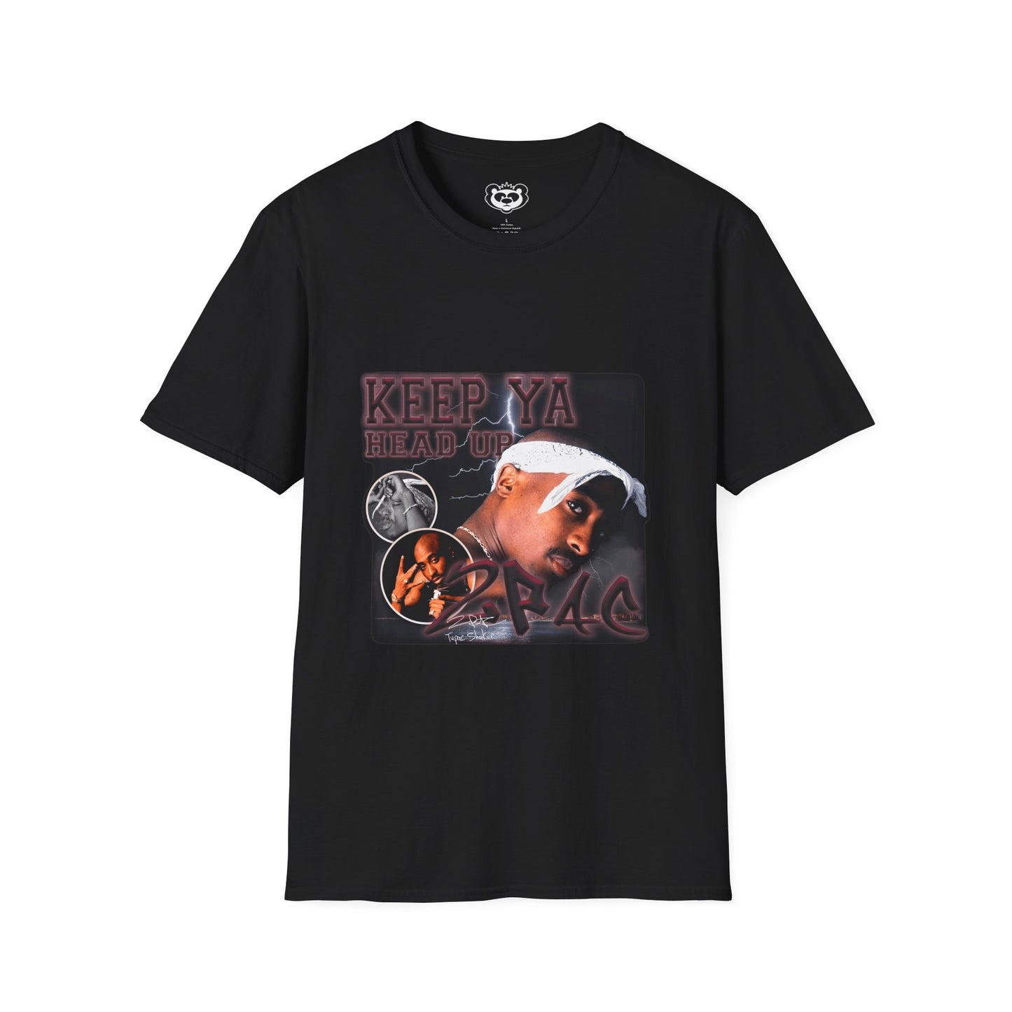 Tupac Fullermoe Style Rap Unisex Softstyle T-Shirt