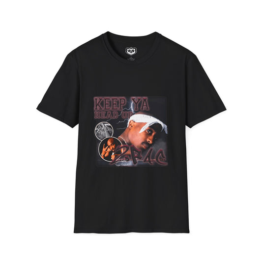 Tupac Fullermoe Style Rap Unisex Softstyle T-Shirt