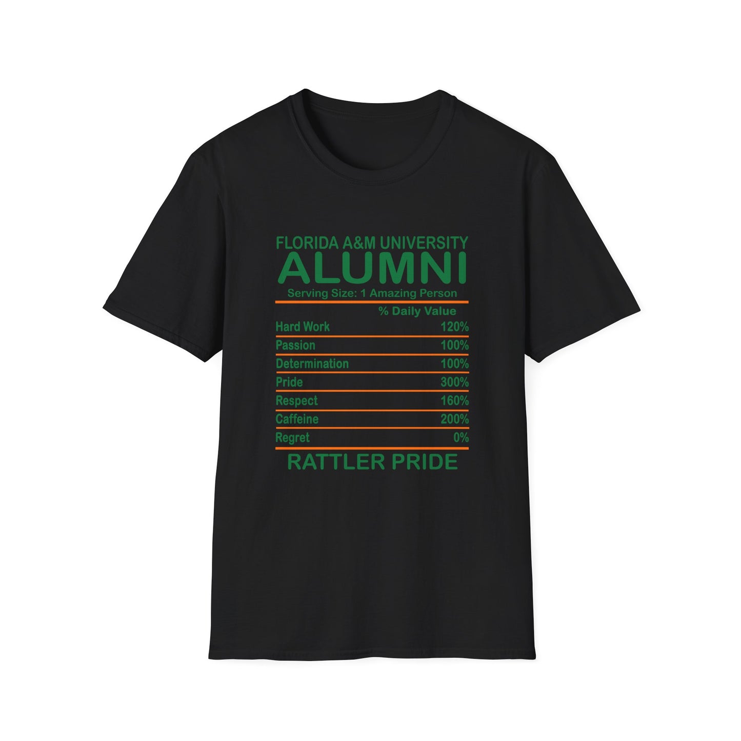 FAMU Rattlers: Florida A&M University Rattlers Alumni Unisex Softstyle T-Shirt