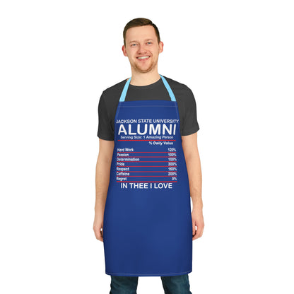 JSU Jackson State Alumni Ingredients Apron, 5-Color Straps