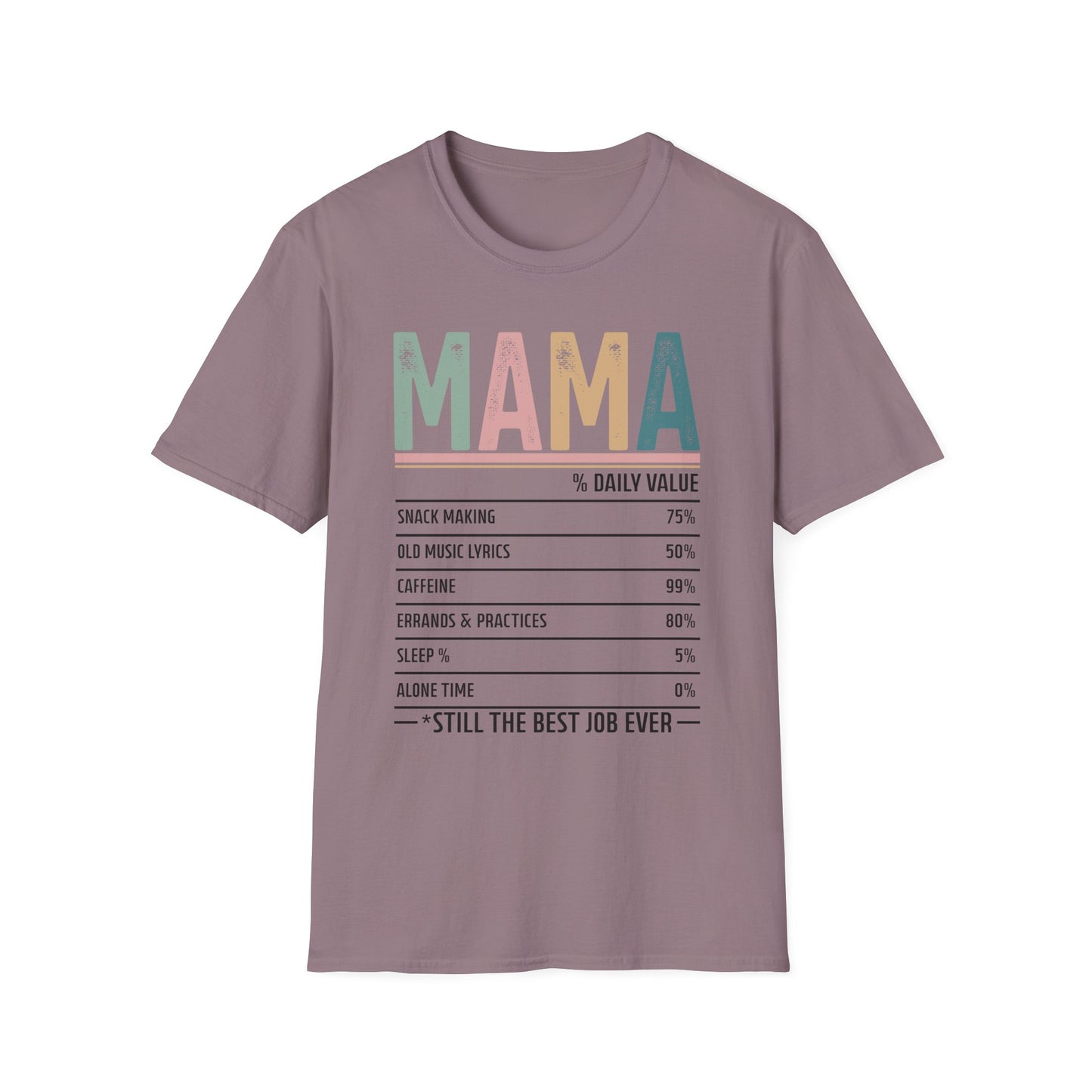 Mama Ingredients Mother's Day Unisex Softstyle T-Shirt