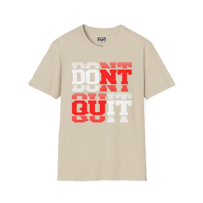 Don't Quit Manifest Motivational Unisex Softstyle T-Shirt Master Manifestation