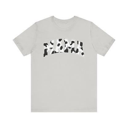 Cow Print Mama Unisex Jersey Short Sleeve Tee