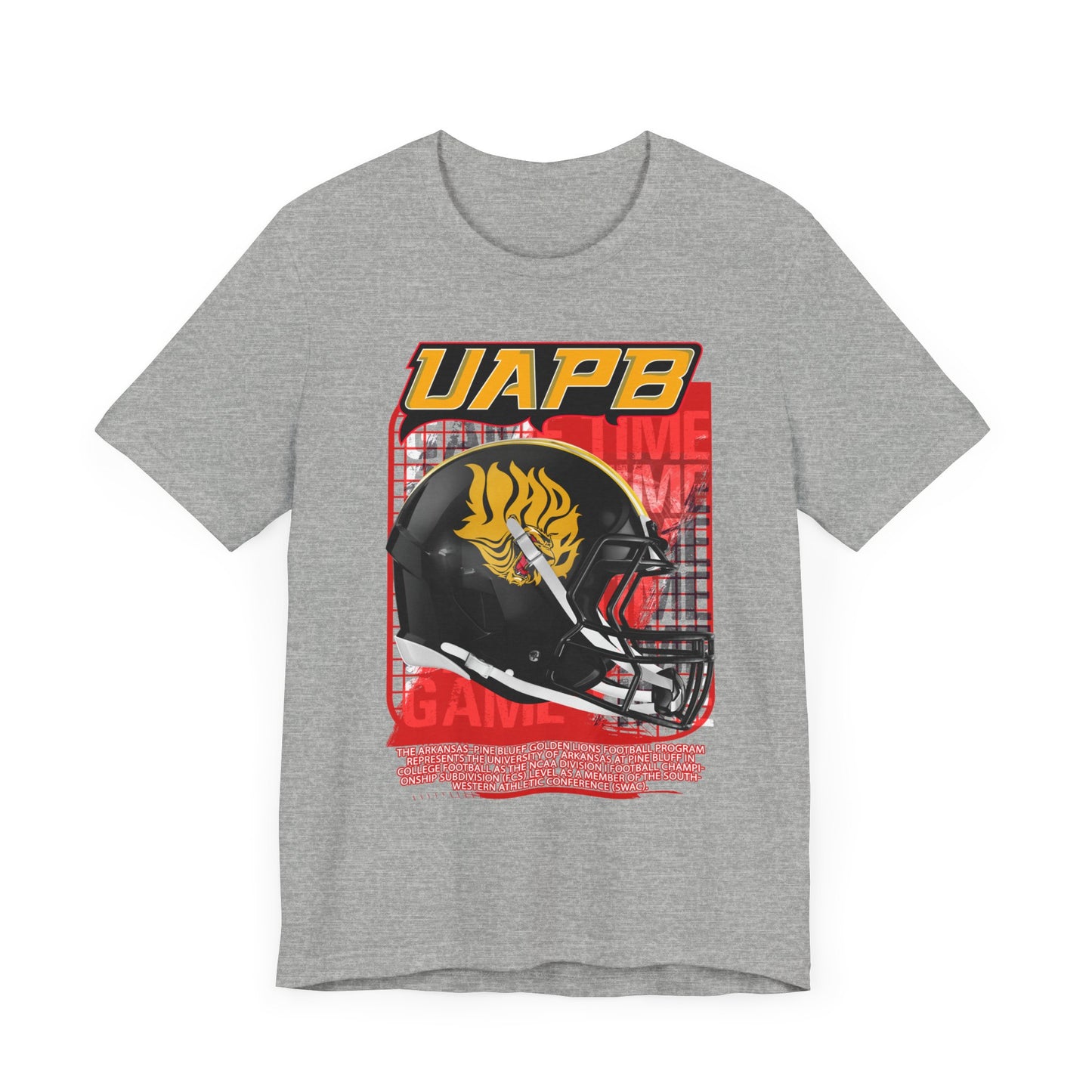 UAPB Arkansas Lions Game Day Tee: Pine Bluff Golden Lions Game Day football Unisex Jersey Short Sleeve Tee