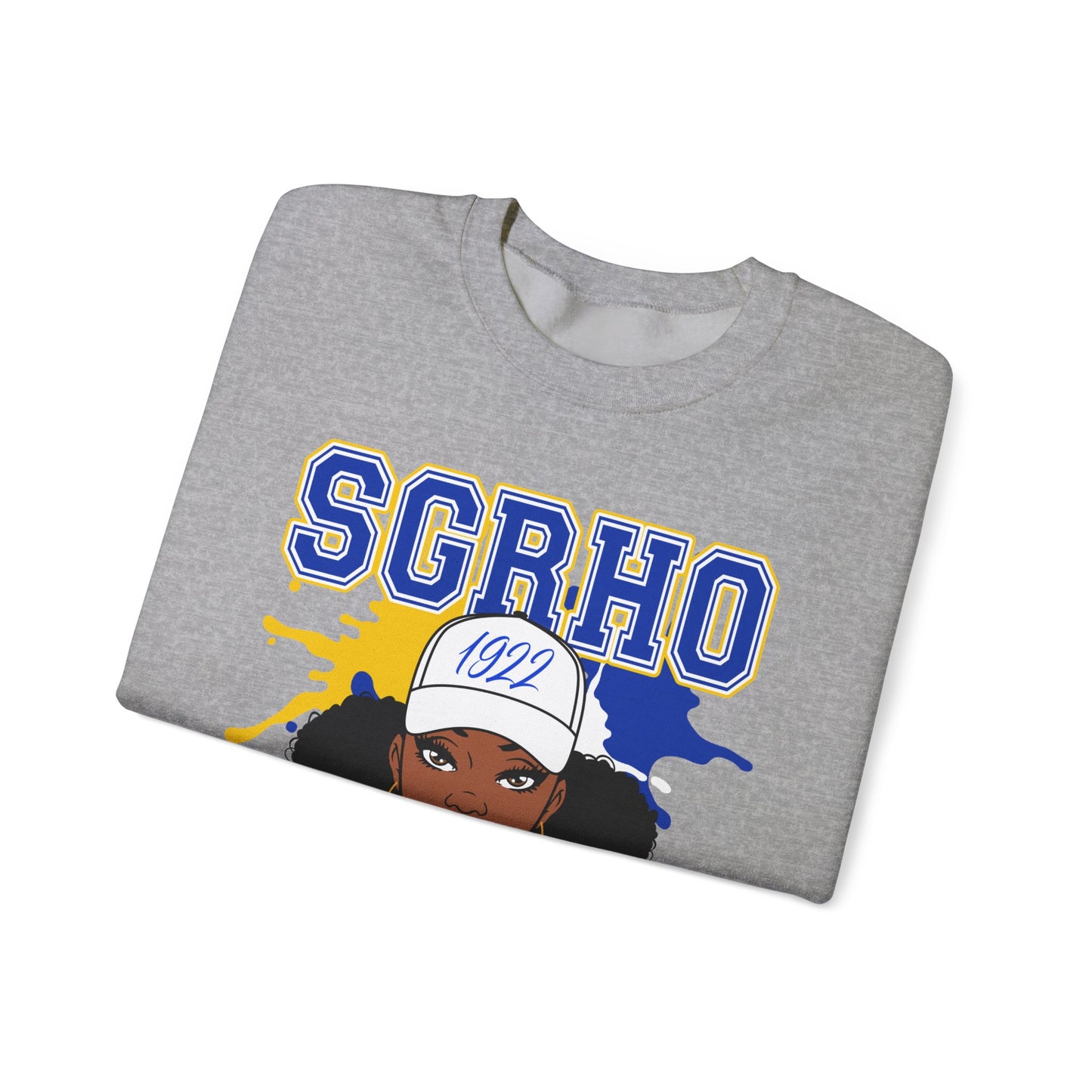 SGRho inspired HBCU Girl Unisex Heavy Blend™ Crewneck Sweatshirt