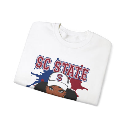 SC State Bulldogs: South Carolina State Bulldogs and Lady Bulldogs  Unisex Heavy Blend™ Crewneck Sweatshirt