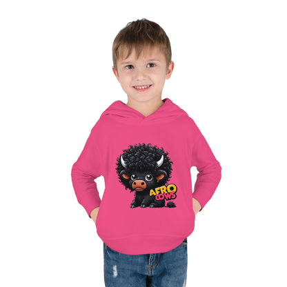 Afro Cows Toddler Pullover Fleece Hoodie