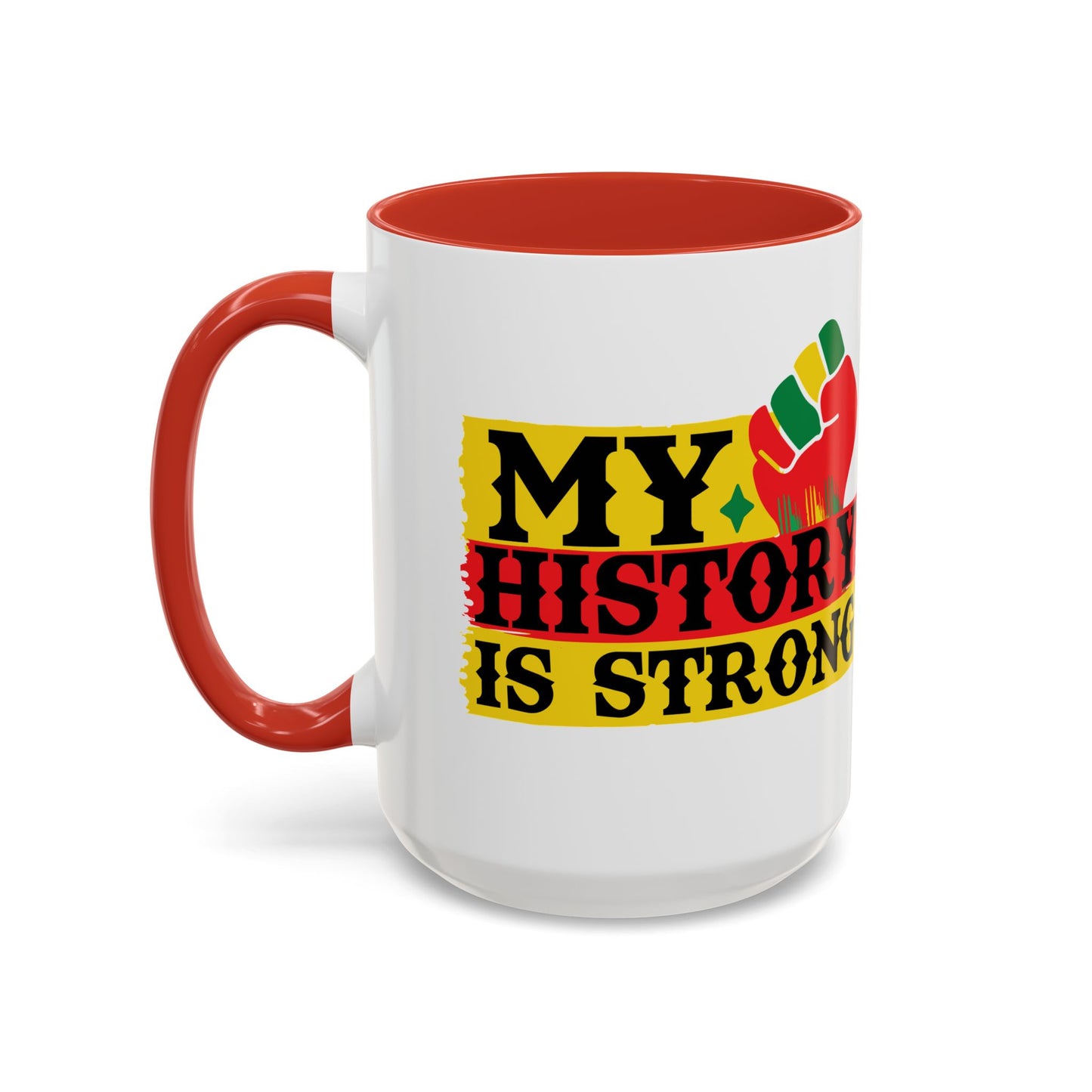 Empowering Accent Coffee Mug - Celebrate History, Black History Month Gift, Inspirational Coffee Cup, Drinkware for Activists, Proud [...]