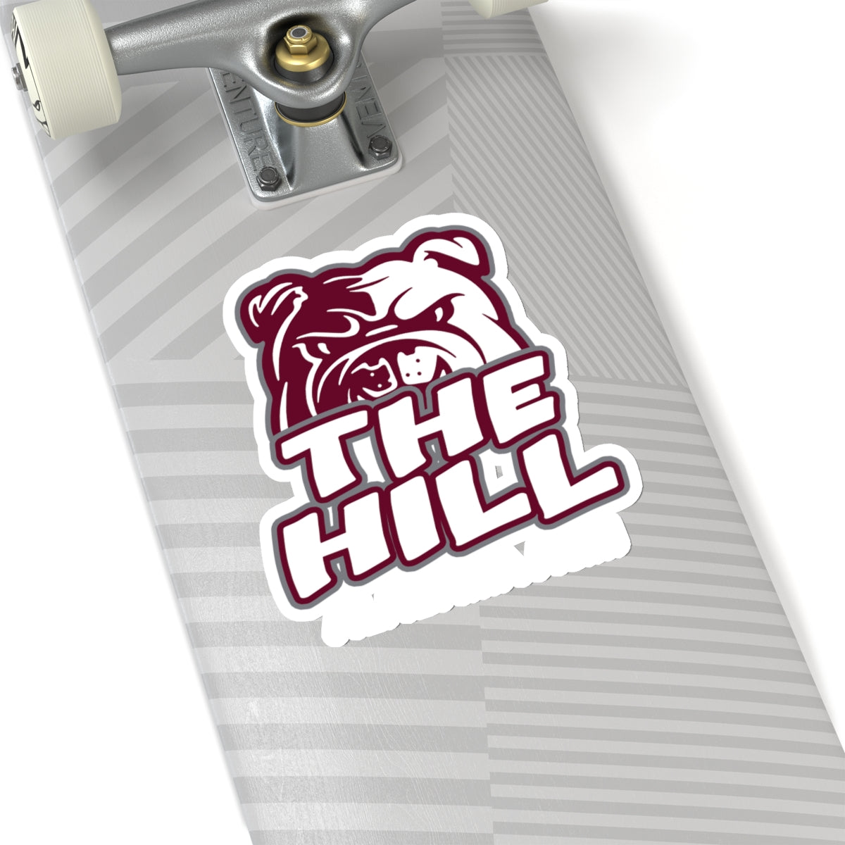 AAMU Bulldogs Sticker: Alabama A&M University Bulldogs the hill Grad Gift Kiss-Cut Stickers