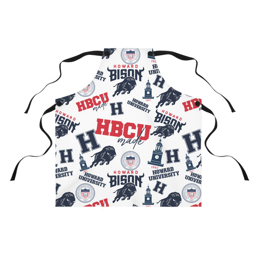 Howard University Bison Chef Apron Gift for Him or Her