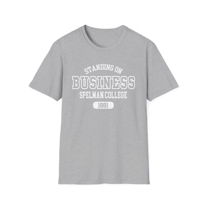 SC Jaguars: Spelman College Standing On Business Unisex Softstyle T-Shirt