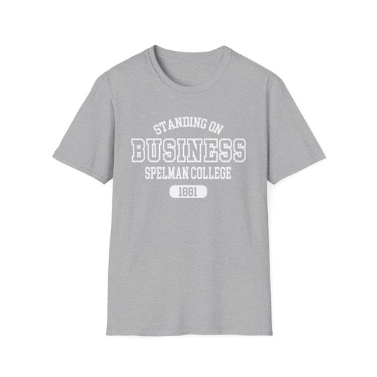 SC Jaguars: Spelman College Standing On Business Unisex Softstyle T-Shirt