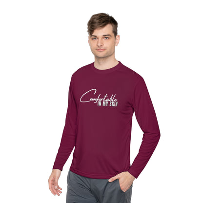 Comfortable in my Skin Unisex Lightweight Long Sleeve Tee