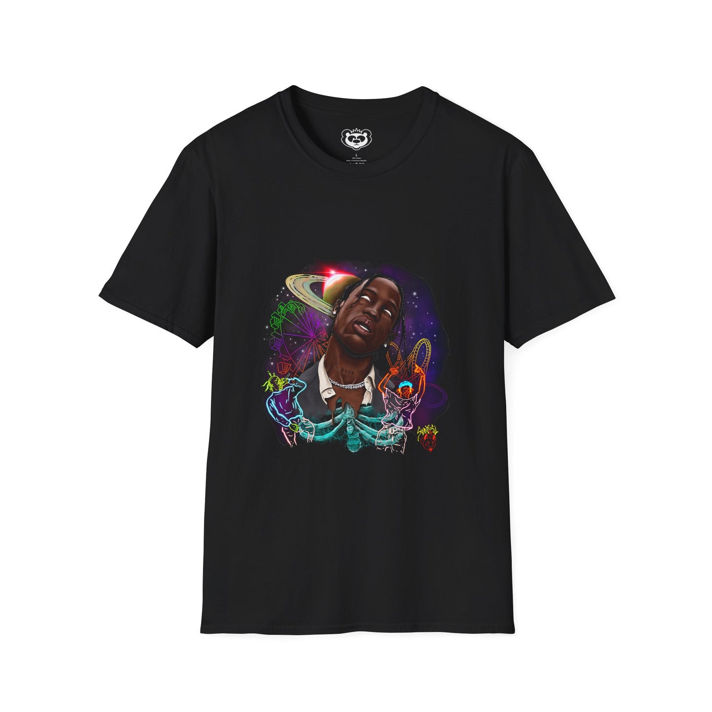 Travis Scott Fullermoe Style Rap Unisex Softstyle T-Shirt