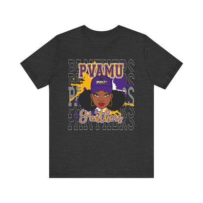 PVAMU Panthers: Prairie View A&M University Unisex Jersey Short Sleeve Tee