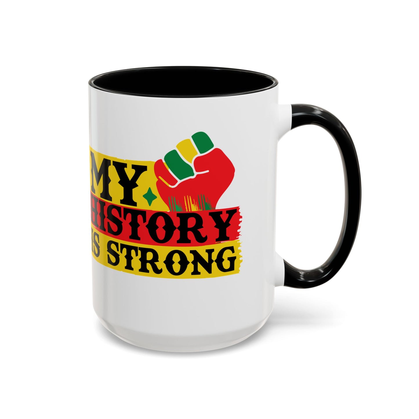 Empowering Accent Coffee Mug - Celebrate History, Black History Month Gift, Inspirational Coffee Cup, Drinkware for Activists, Proud [...]