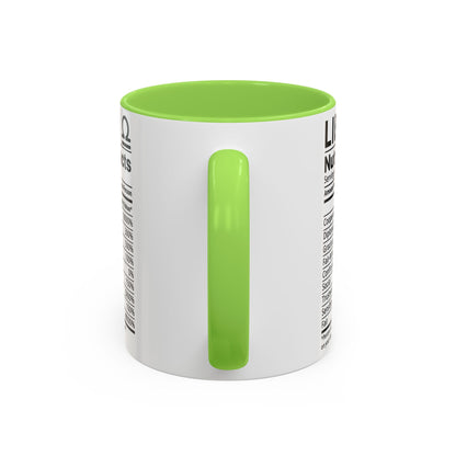 Zodiac Libra Mug - Nutrition Facts Design, Astrology Gift, Coffee Lover, Personalized Birthday Present, Horoscope Décor