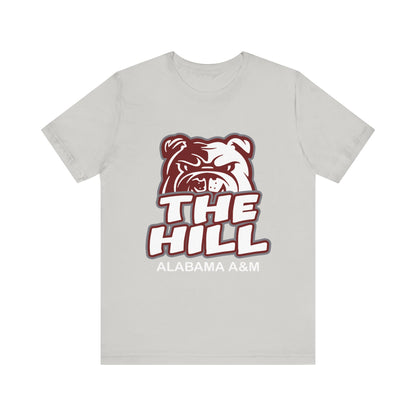 AAMU Bulldogs: Alabama A&M University The Hill Unisex Jersey Short Sleeve Tee Gift for Student and Alumni