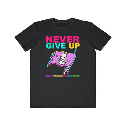 Tampa Bay  Never Give Up Cancer Awareness Tee