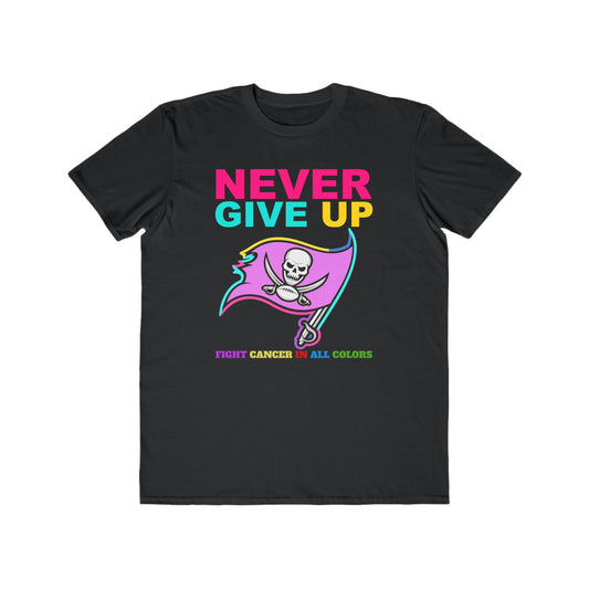 Tampa Bay  Never Give Up Cancer Awareness Tee