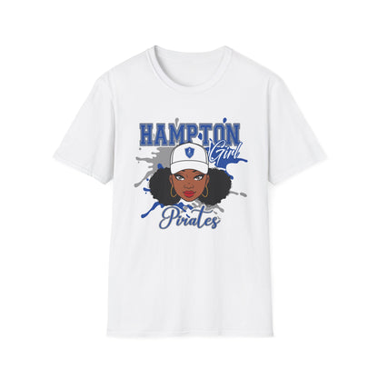 HU Pirates: Hampton University Pirates Unisex Softstyle T-Shirt