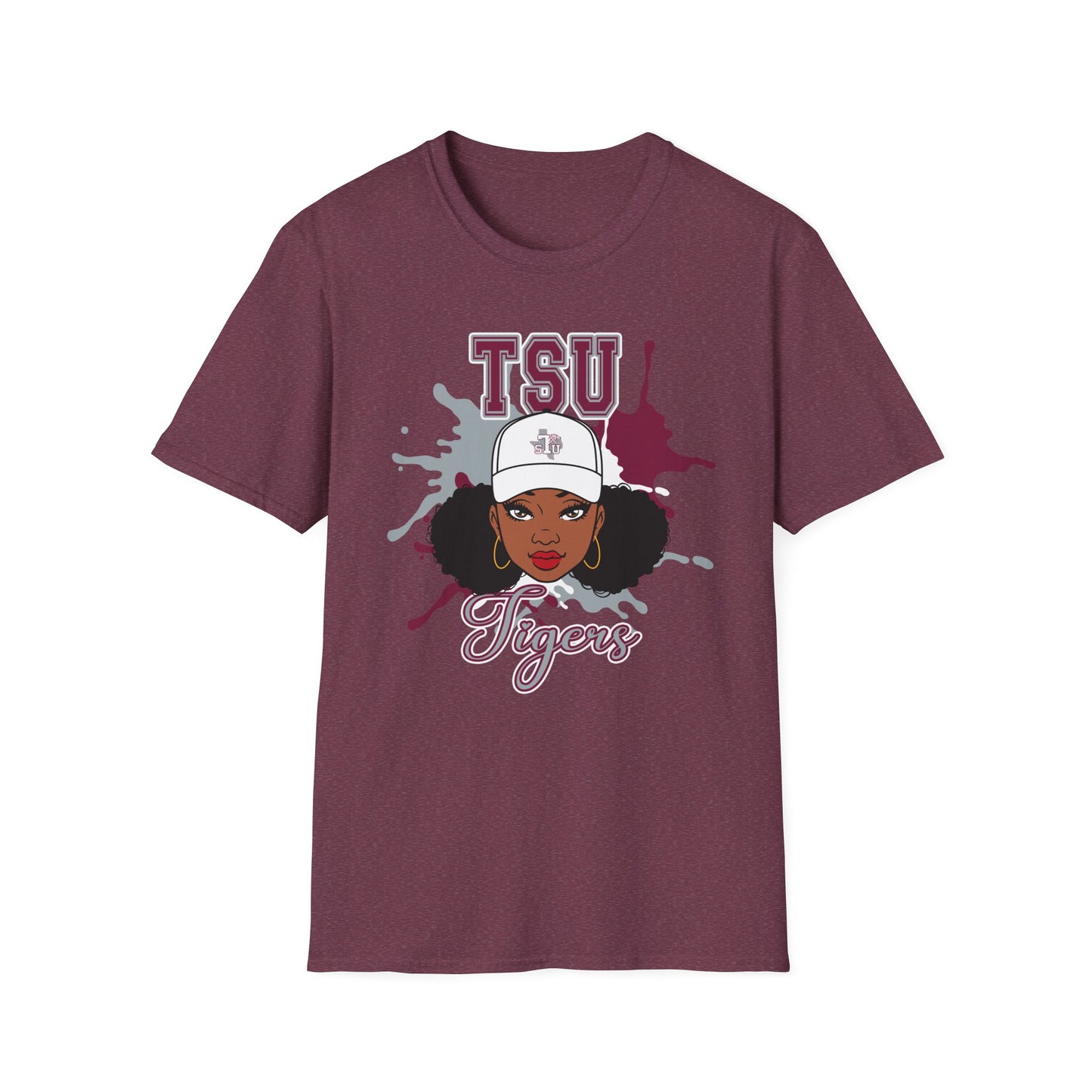 TSU Tigers: Texas Southern University Tigers Unisex Softstyle T-Shirt