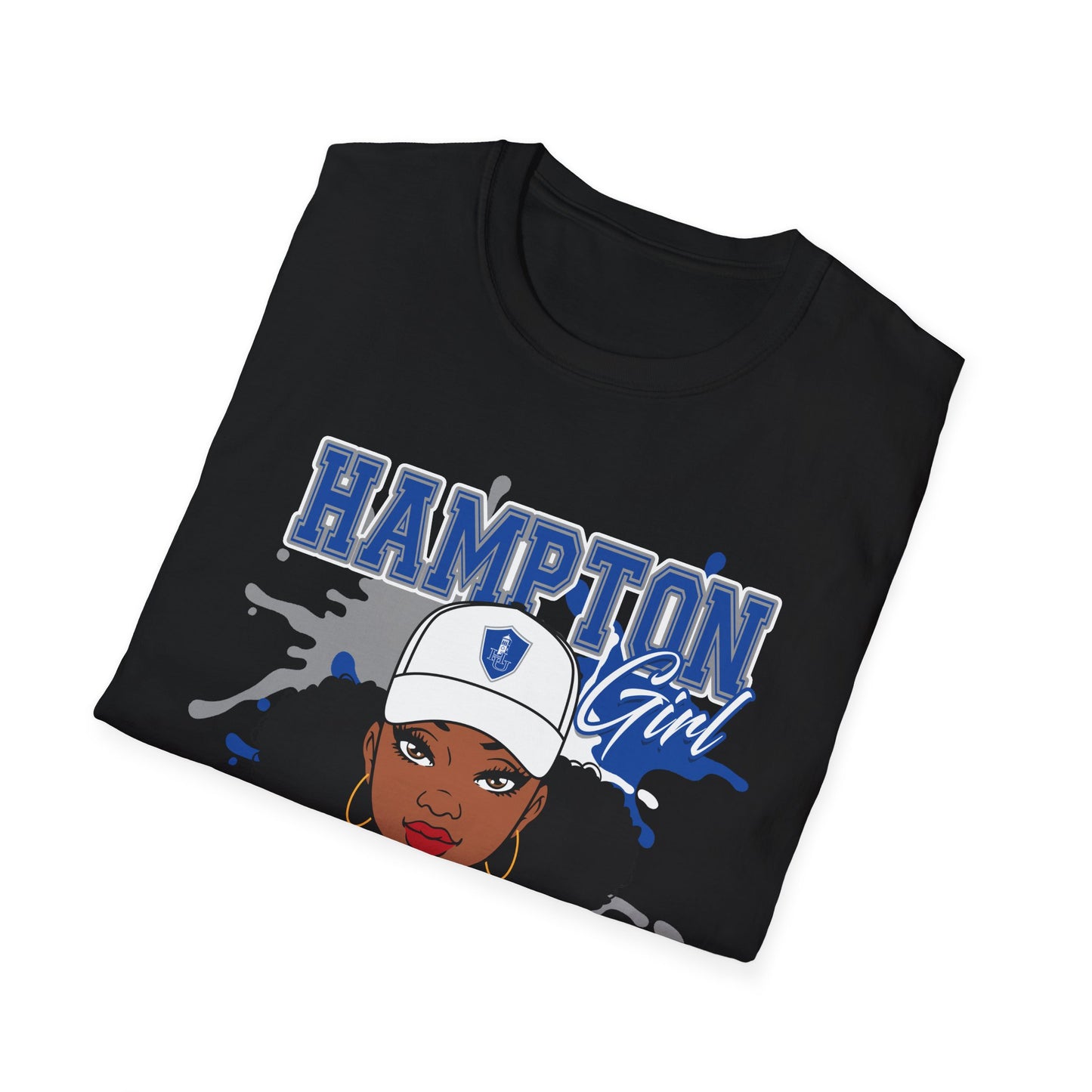 HU Pirates: Hampton University Pirates Unisex Softstyle T-Shirt