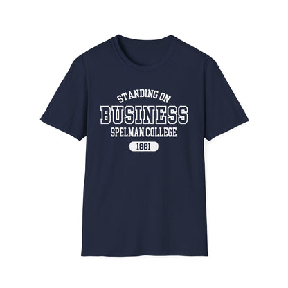 SC Jaguars: Spelman College Standing On Business Unisex Softstyle T-Shirt