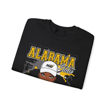 ASU Hornets: Alabama State University Hornets Unisex Heavy Blend™ Crewneck Sweatshirt