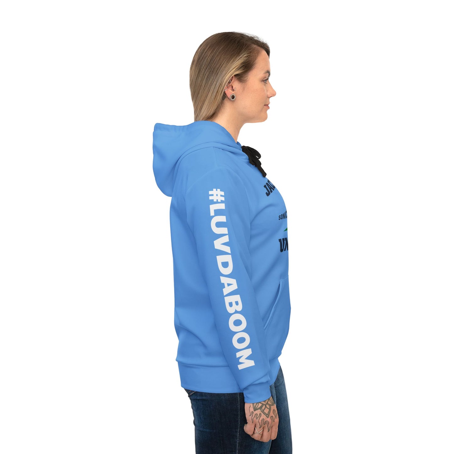 Sonic Boom Crab 04 Unisex Pullover Hoodie (AOP) Extended Sizes