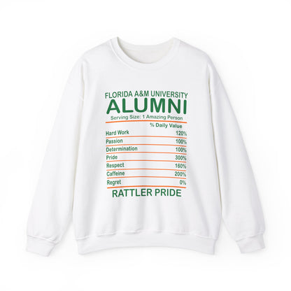 FAMU Rattlers Alumni Unisex Heavy Blend™ Crewneck Sweatshirt