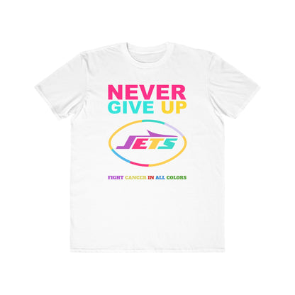 New York Jets  Never Give Up Cancer Awareness Tee