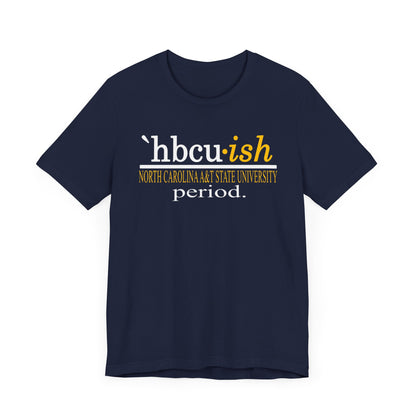 North Carolina A&T HBCUish Unisex Jersey Short Sleeve Tee